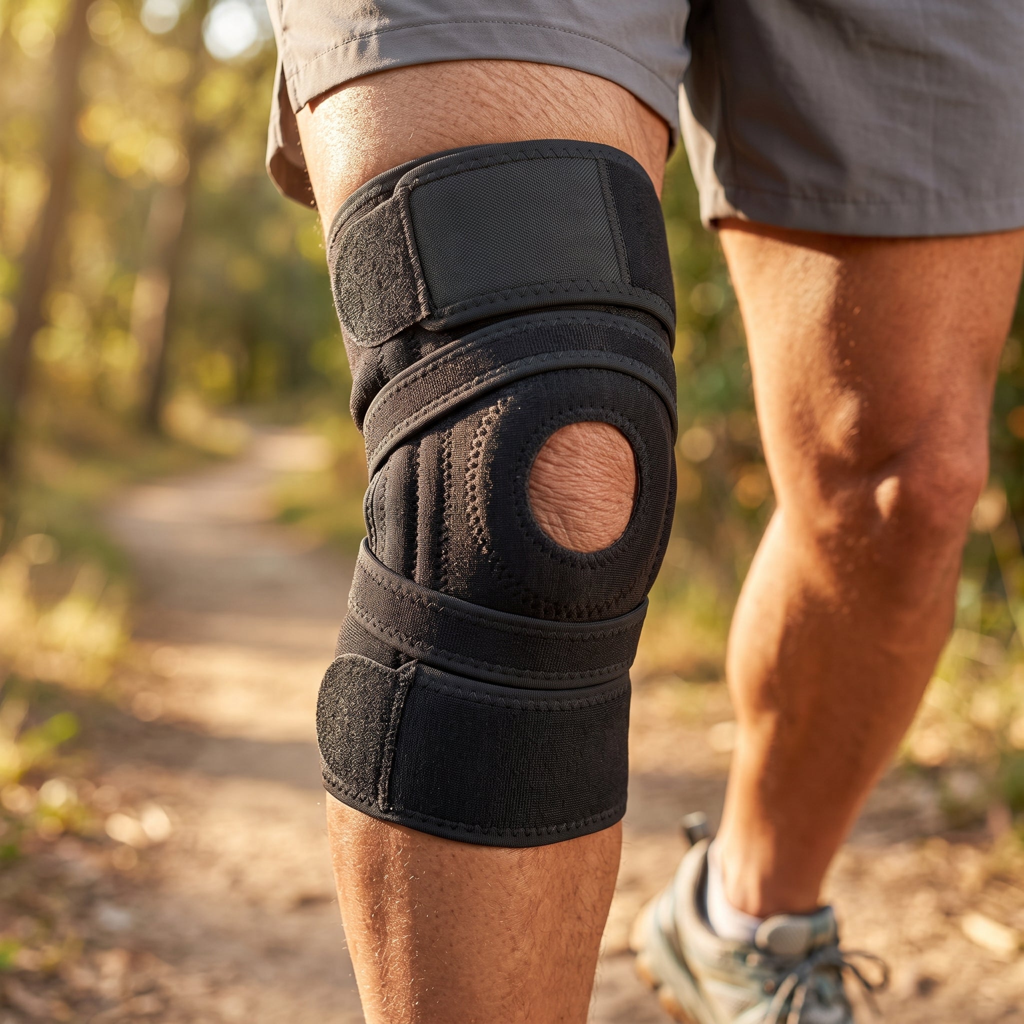 4-Strap Wraparound Knee Brace